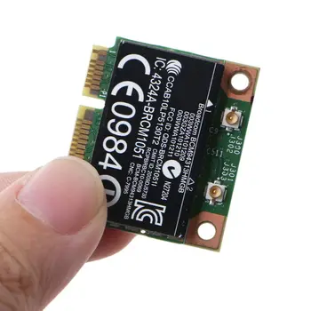 Для Broadcom BCM94313HMGB BCM20702 Wifi + 4.0 Bluetooth-совместимая Беспроводная карта Half Mini PCI-E для ноутбука HP Прямая поставка