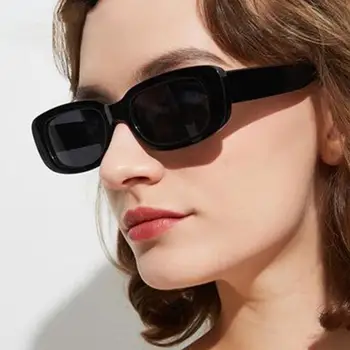 Классические Квадратные Солнцезащитные очки в стиле Ретро, Женские Брендовые Винтажные Солнцезащитные Очки для Путешествий, Маленькие Прямоугольные Солнцезащитные Очки Для Женщин, Oculos Lunette De Soleil Femm