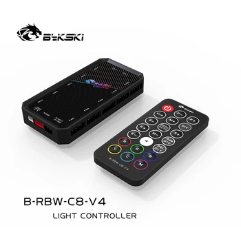 Контроллер BYKSKI RBW используется для блока светодиодной ленты 5V A-RGB /Поддерживает подключение только к разъему 5V GND 3PIN на материнской плате