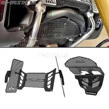 Мотоциклетный Радиатор Головки блока цилиндров Двигателя, Защитная Крышка Для Ducati Multistrada V4 Пайкс Пик 2021 2022 V4 Ралли 2023 24