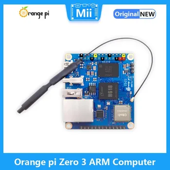 Плата разработки Orange Pi Zero3 ARM Allwinner H618 Cortex-A53 CPU 1G/1.5G/2G/4G LPDDR4 RAM Linux