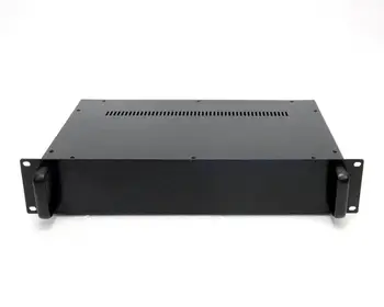 черный 19-дюймовый проект 2U DIY шасси data switch box Шасси power communication server шасси 425*88*250 мм