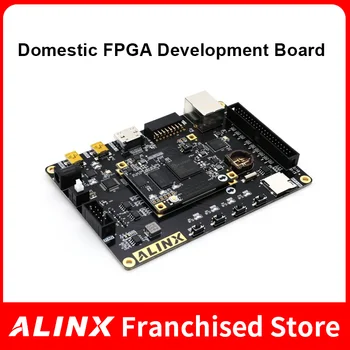 Черный и Золотой Alinx Отечественная Плата разработки FPGA Фиолетовая Серия логотипов Tongchuang Pgl22g